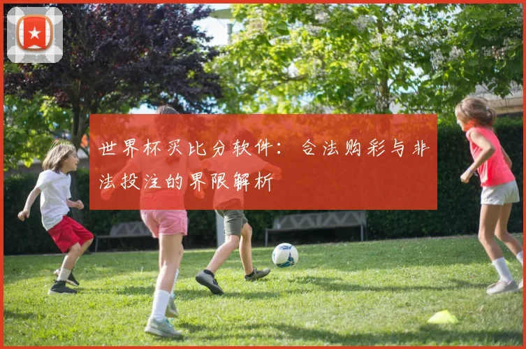 世界杯买比分软件:合法购彩与非法投注的界限解析