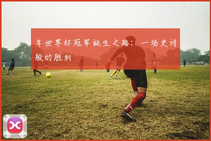 年世界杯冠军诞生之路:一场史诗般的胜利